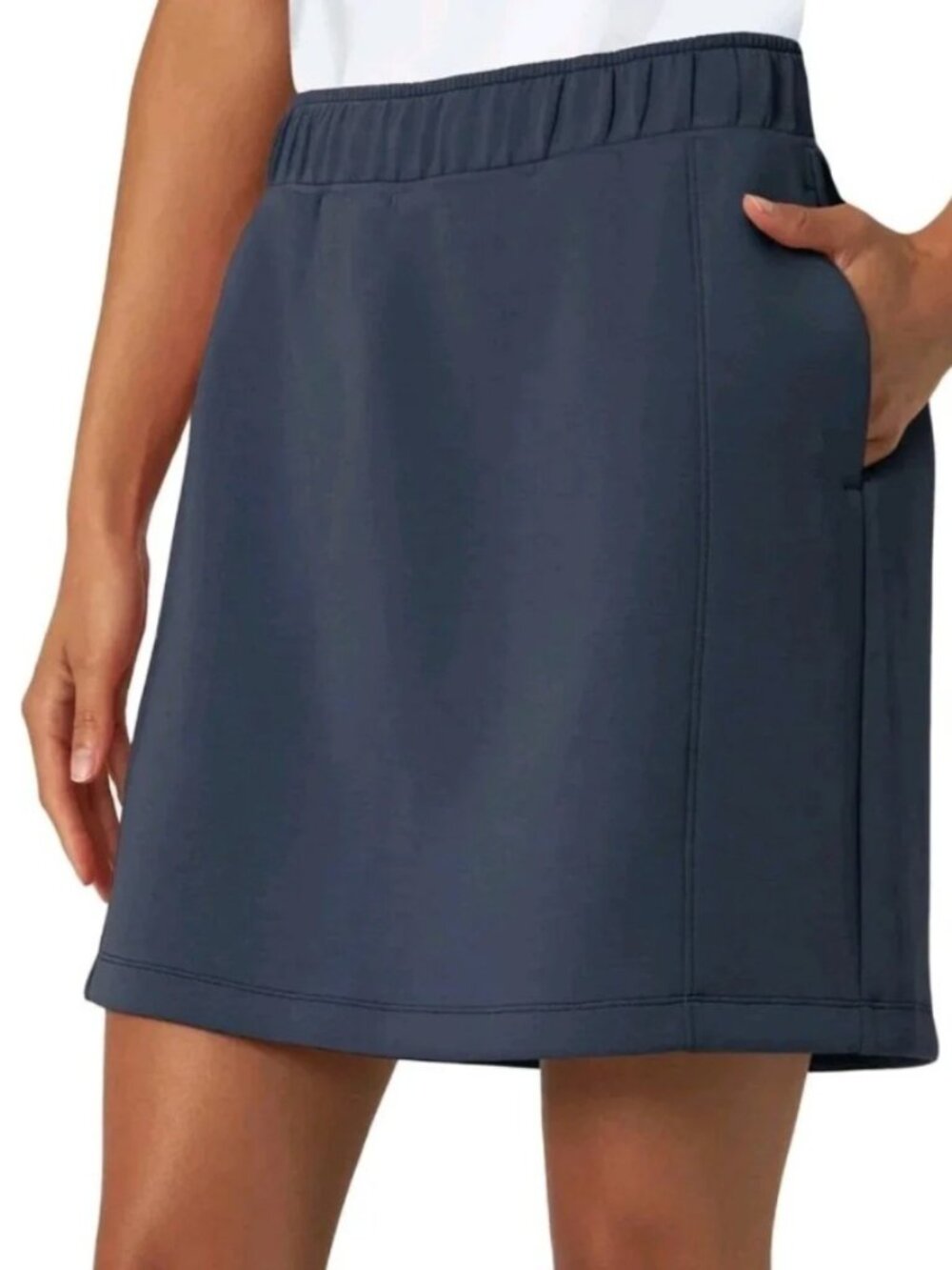 MONDETTA High Rise Walking Skort - Blue - XL - NWT